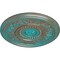 Ekena Millwork Marseille Ceiling Medallion (Fits Canopies up to 4 1/4"), 16 1/8"OD x 5/8"P, Copper Green Patina CM16MACGS - alternate 4
